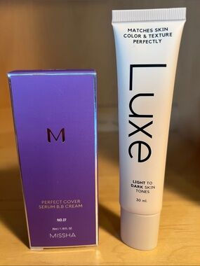 Missha BB Cream & Luxe Light to Dark Skin Tones Foundation